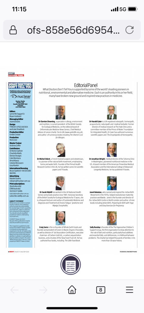 What Doctors Dont Tell You 2021 February-March  (February) magazine collectible - Main Image 2