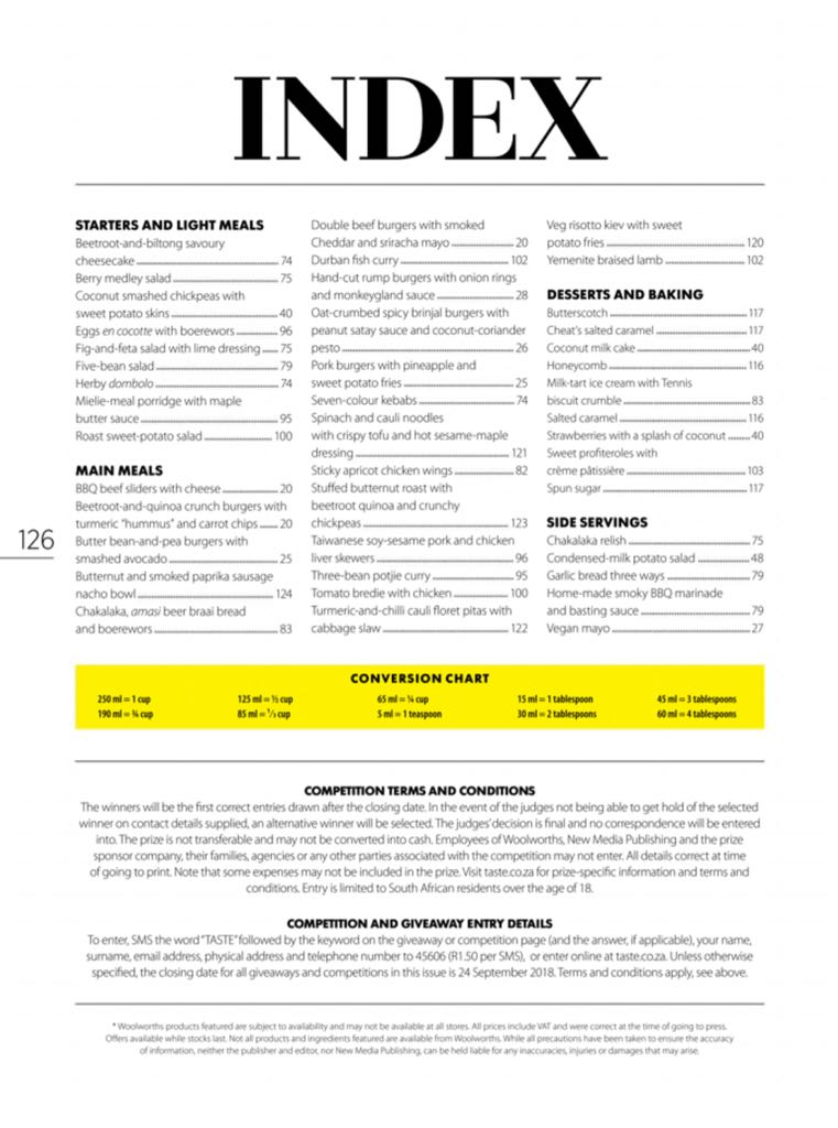 Woolworths TASTE  2018 September  (September) magazine collectible - Main Image 2