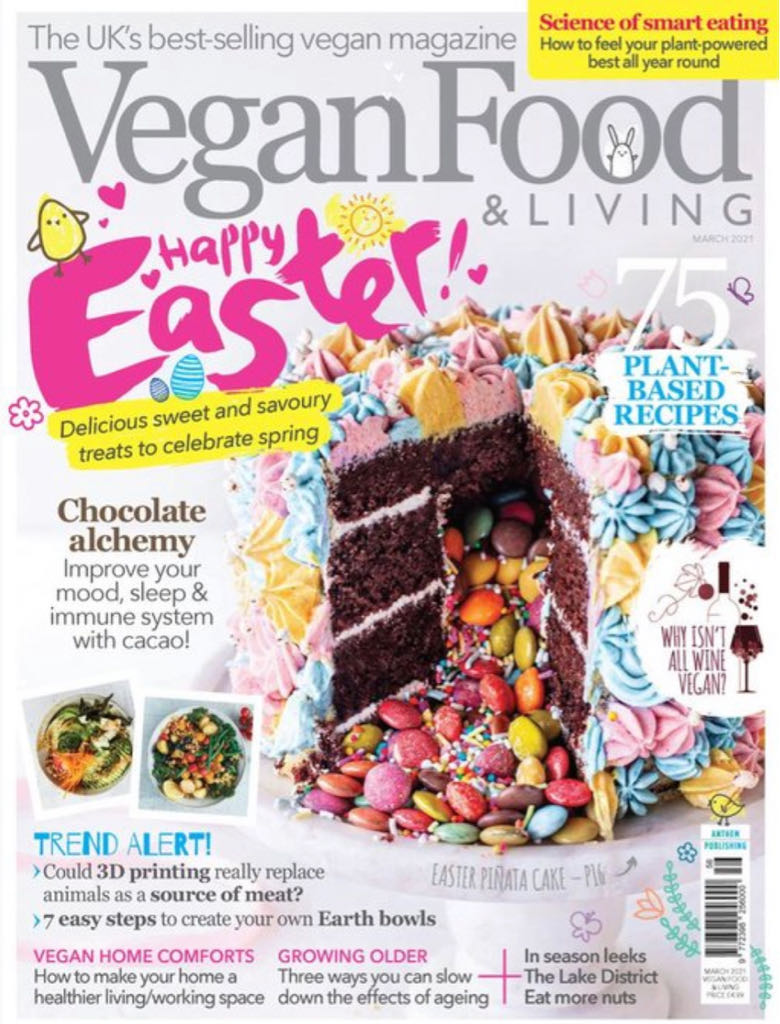Vegan Food & Living  2021 March  (March) magazine collectible - Main Image 1