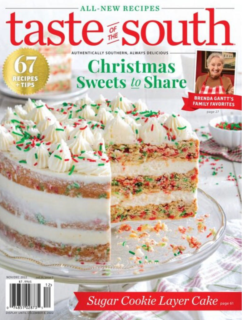 Taste of the South  2022 November-December  (November) magazine collectible - Main Image 1