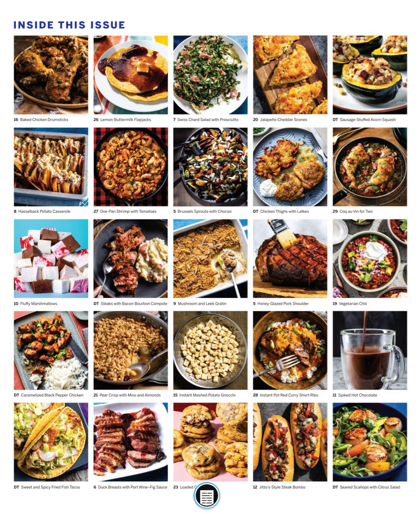 Cook’s Country  2022 December-January  (December) magazine collectible - Main Image 2