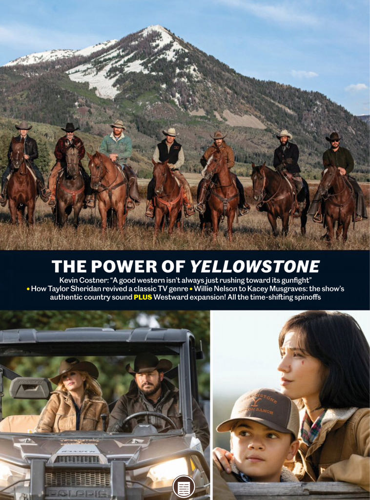 EW SE The Ultimate Guide to Yellowstone Fall 2022  (November) magazine collectible - Main Image 2