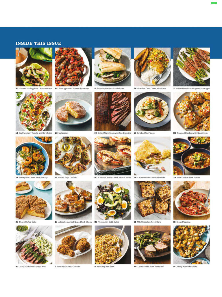 Cook’s Country  2018 June-July  (June) magazine collectible - Main Image 2