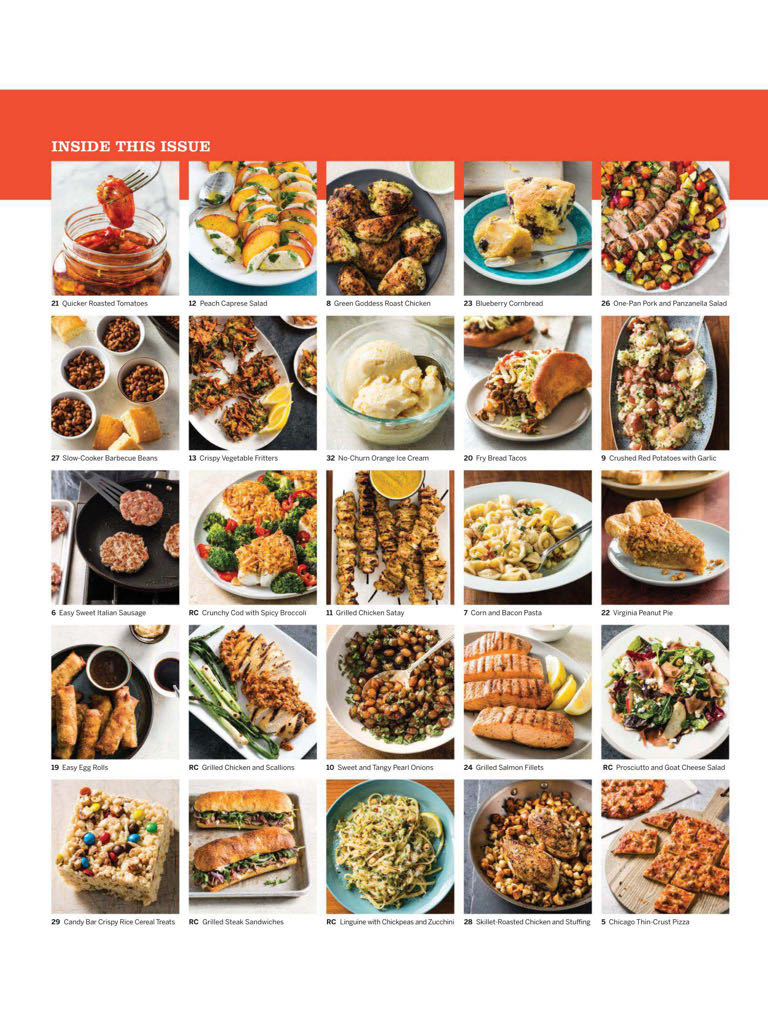 Cook’s Country  2018 August-September  (August) magazine collectible - Main Image 2