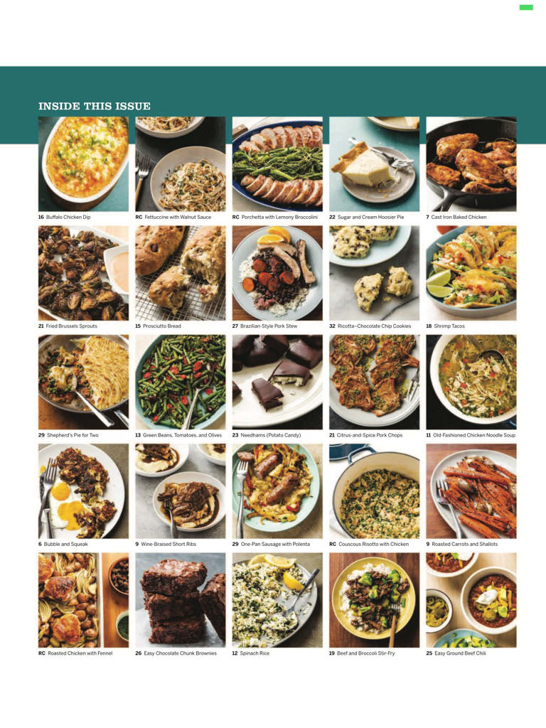 Cook’s Country  2018 February-March  (February) magazine collectible - Main Image 2