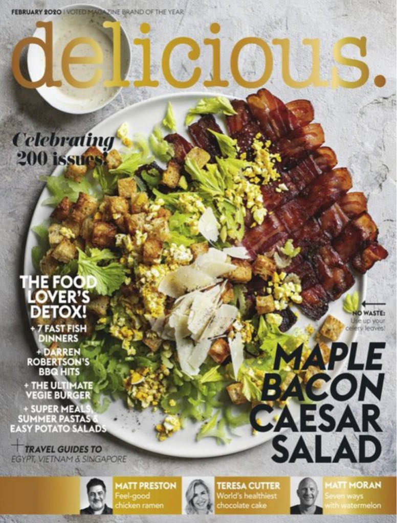 delicious.  2020 February  (February) magazine collectible - Main Image 1