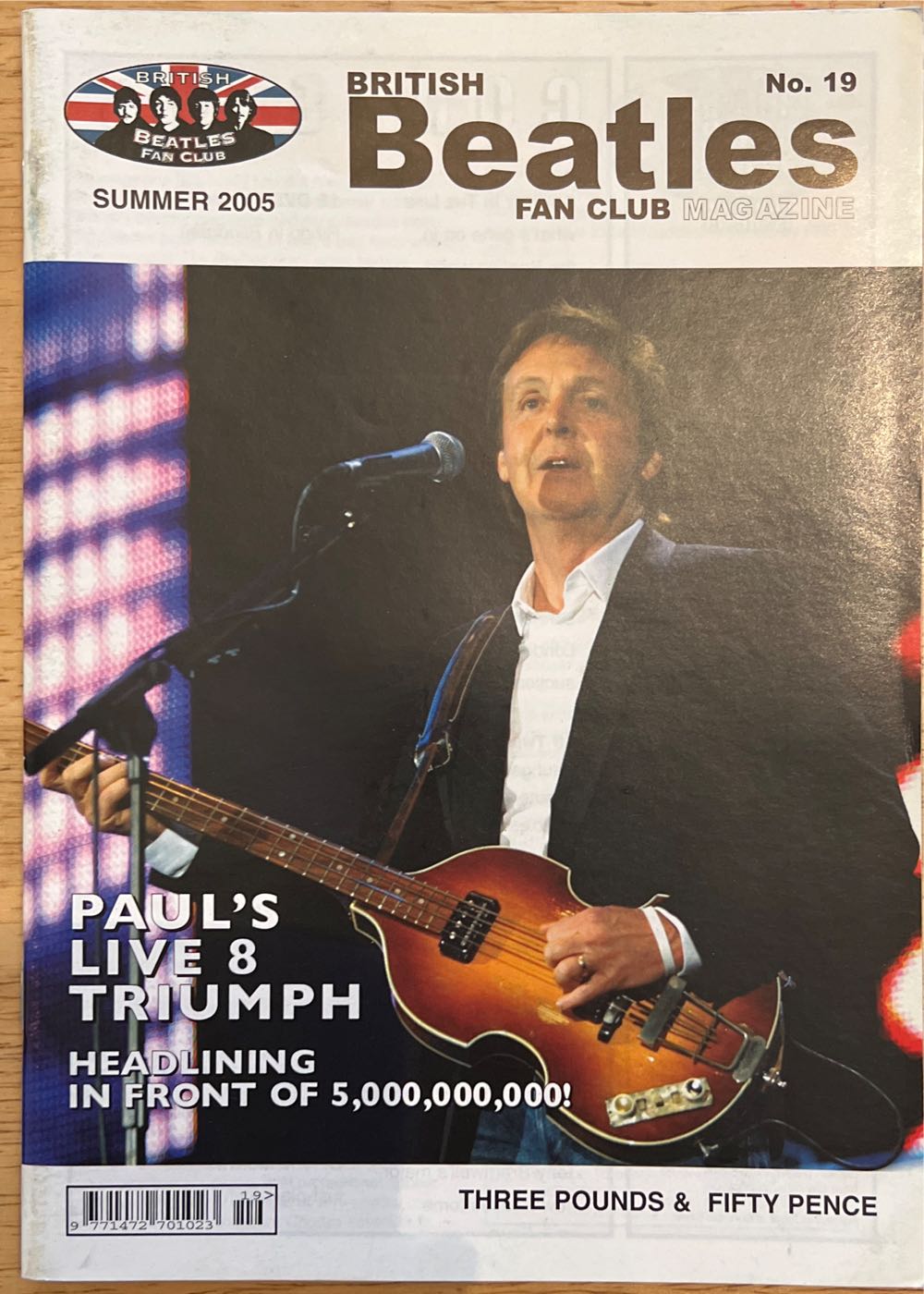 British Beatles Fan Club Magazine  magazine collectible - Main Image 1