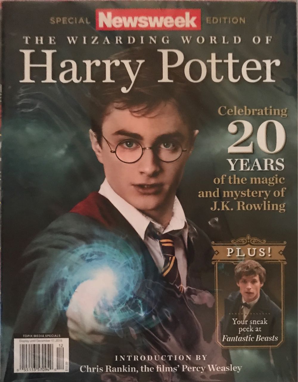 Harry Potter Celebrating 20yrs  (December) magazine collectible [Barcode 05511357094012] - Main Image 1