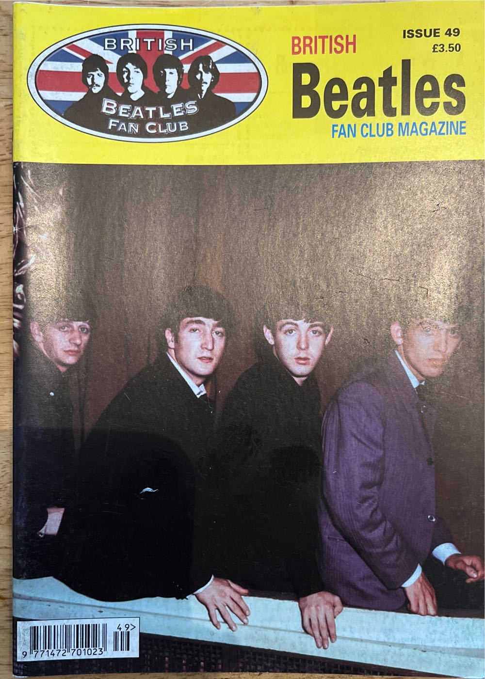 British Beatles Fan Club Magazine  magazine collectible - Main Image 1
