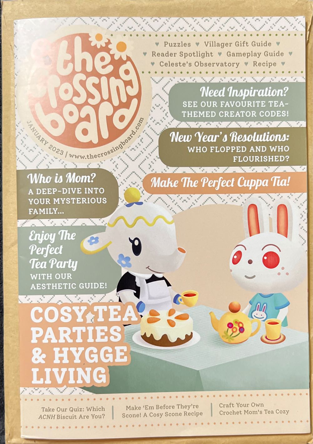 The Crossing Board  (January) magazine collectible - Main Image 1