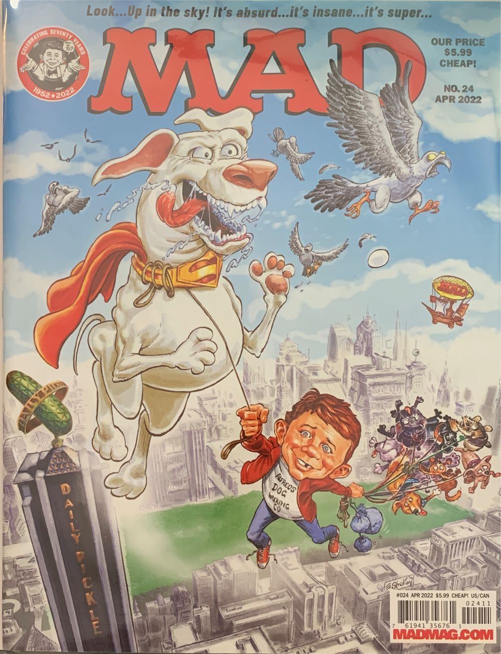 Mad Vol 2  (April) magazine collectible [Barcode 76194135676102411] - Main Image 1