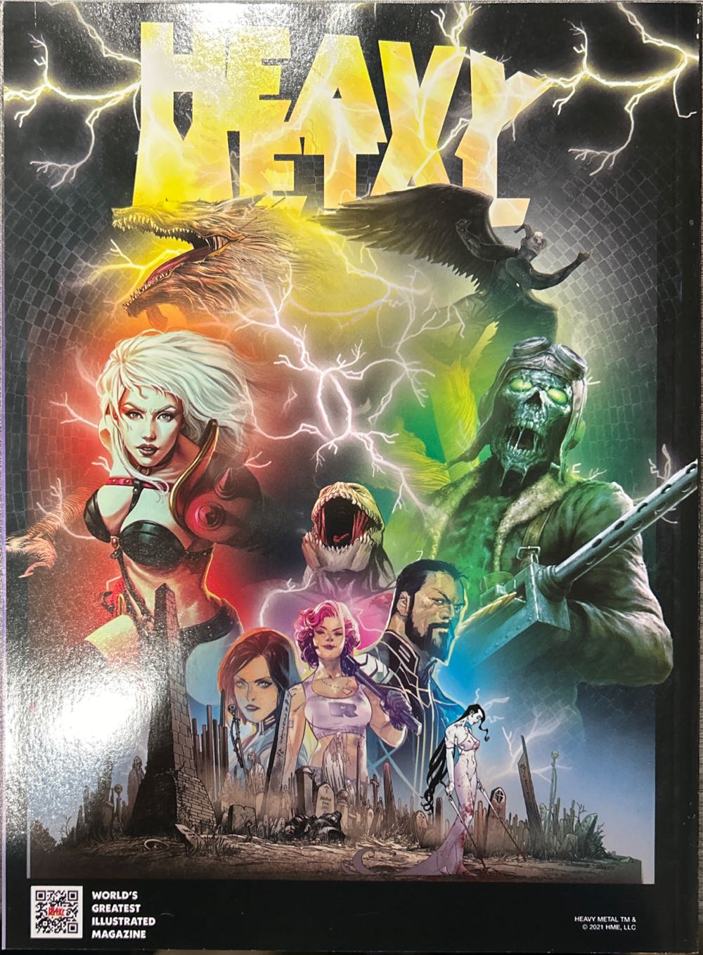 Heavy Metal  magazine collectible [Barcode 09256736587631621] - Main Image 2