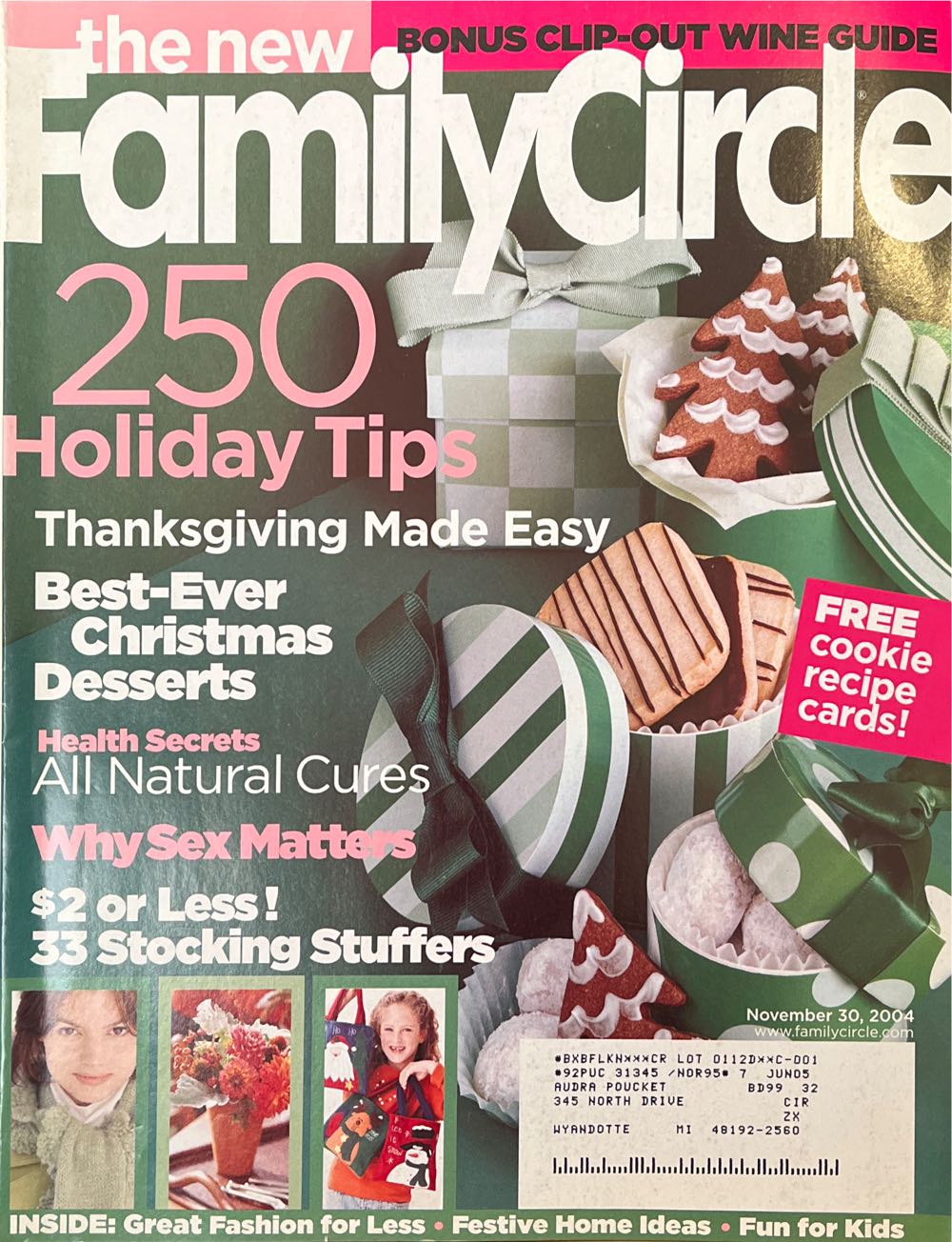 Bake from Scratch Holiday Cookies  2020