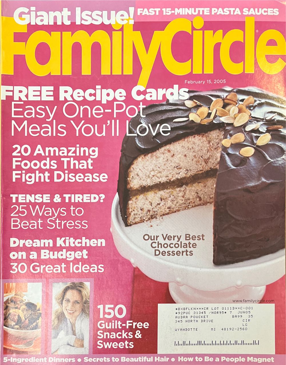 Family Circle  (February) magazine collectible - Main Image 1