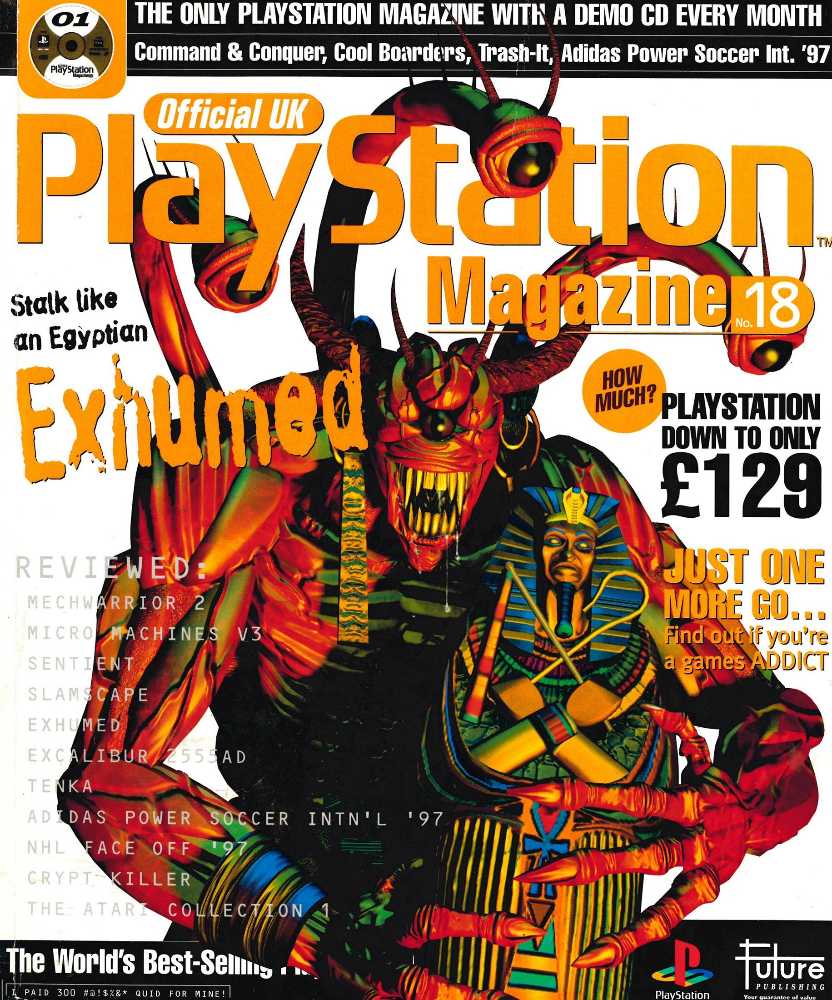 Official U.K. PlayStation Magazine  (April) magazine collectible - Main Image 1