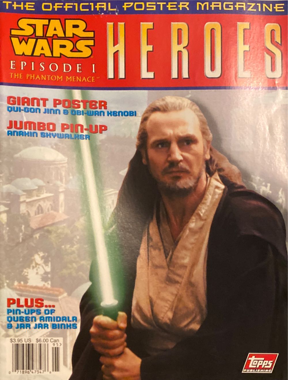 Star Wars Episode 1 Official Poster Book - Heroes  magazine collectible [Barcode 071896473476] - Main Image 1