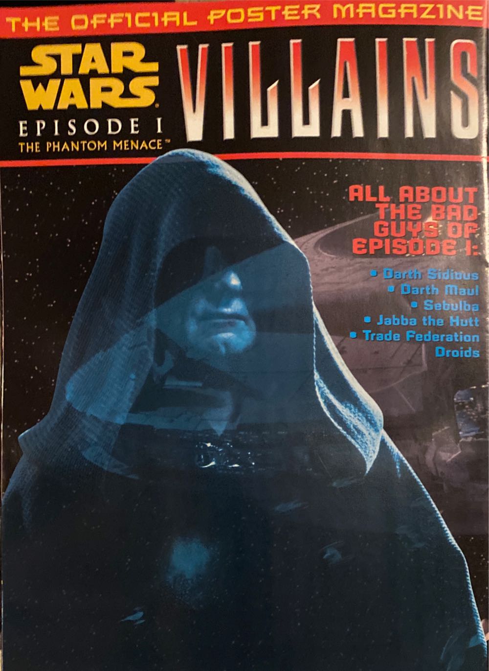 The Official Star Wars Poster Magazine - Villains  magazine collectible [Barcode 071896473483] - Main Image 2