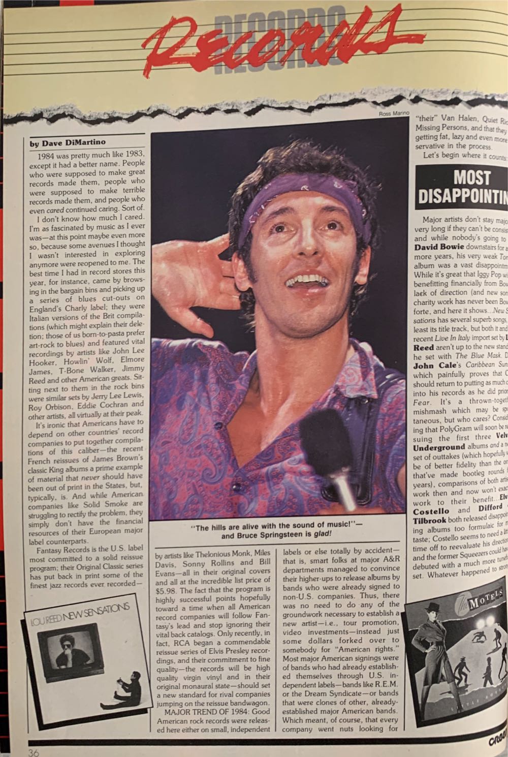 Creem Close-Up Rock Chronicles  (February) magazine collectible - Main Image 2