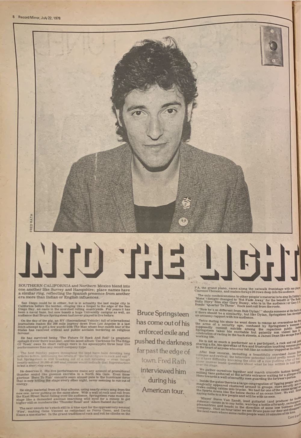 Record Mirror  (July) magazine collectible - Main Image 2