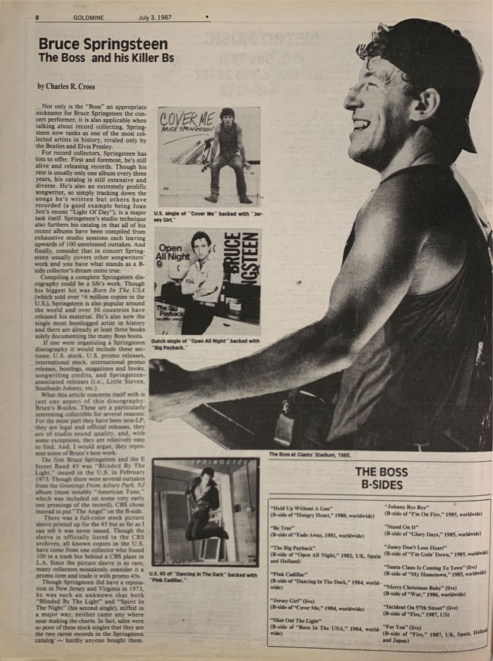 Goldmine  (July) magazine collectible [Barcode 08322219322427] - Main Image 2