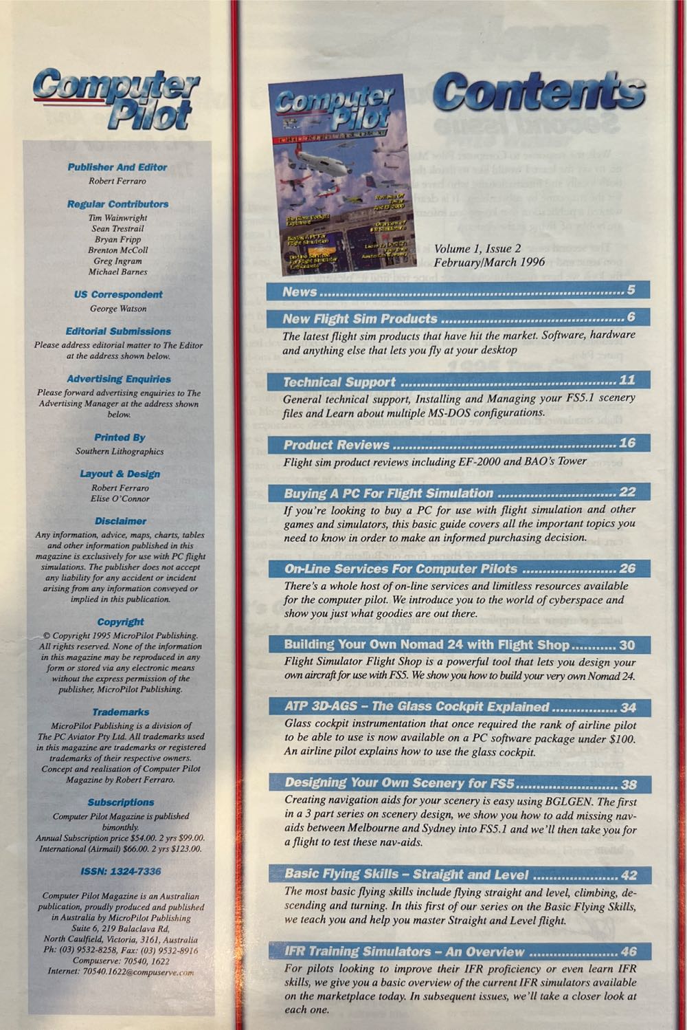 Computer Pilot  (February) magazine collectible - Main Image 2