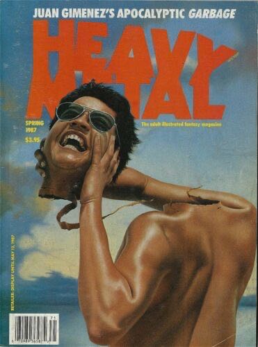 Heavy Metal  (March) magazine collectible [Barcode 07098936587271] - Main Image 1
