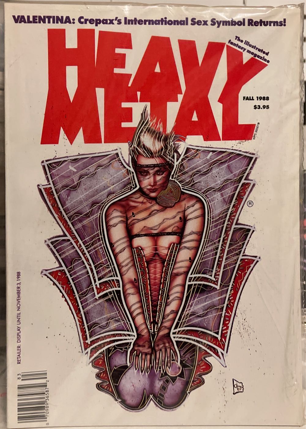 Heavy Metal  (October) magazine collectible [Barcode 07098936587283] - Main Image 1