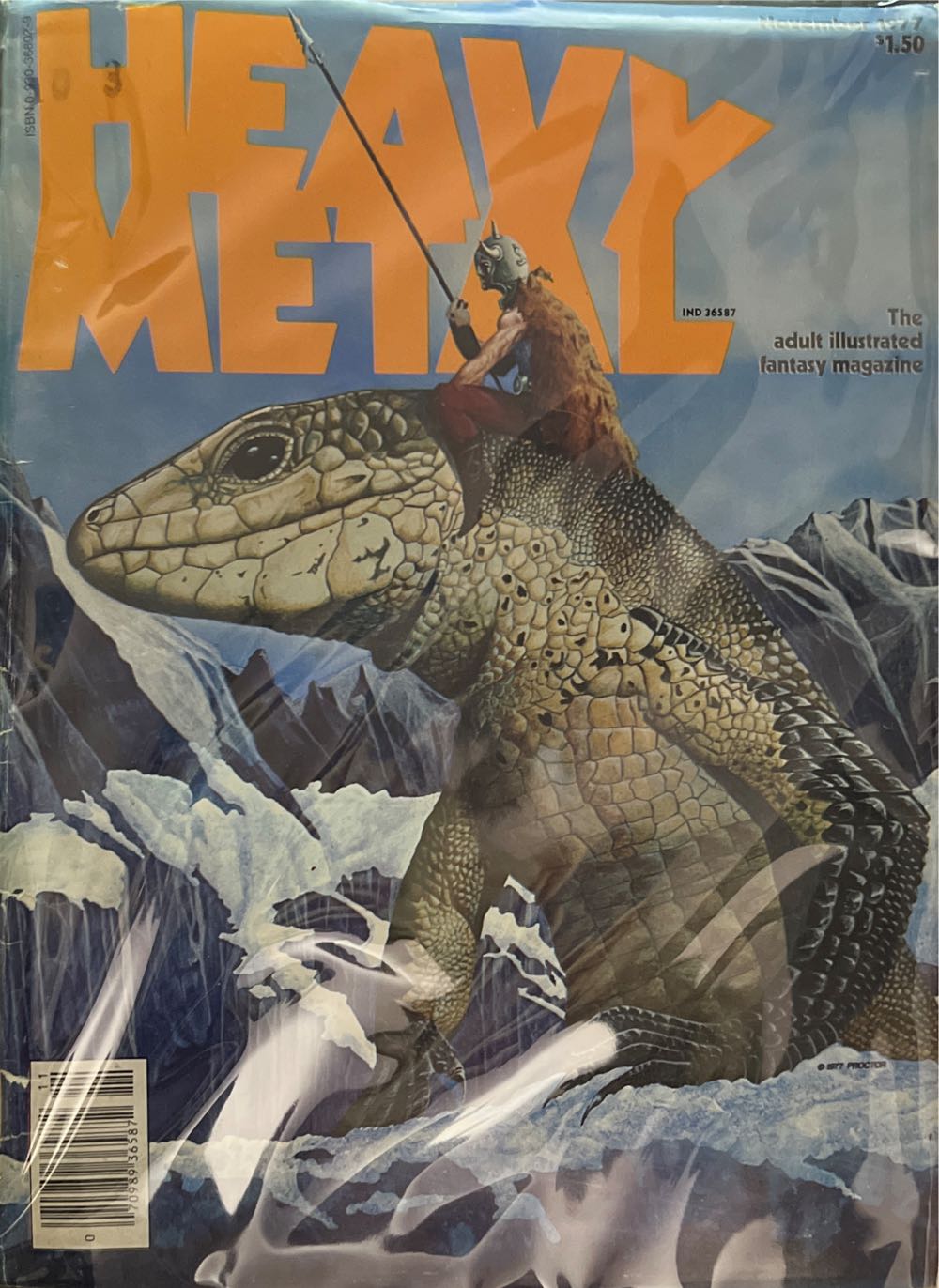 Heavy Metal  (November) magazine collectible [Barcode 07098936587211] - Main Image 1
