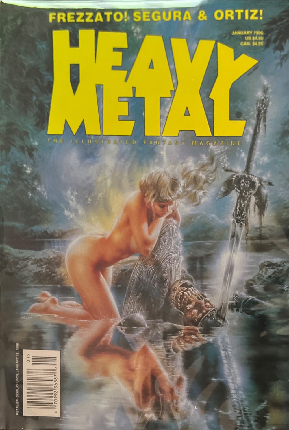 Heavy Metal  (January) magazine collectible [Barcode 07099236587601] - Main Image 1
