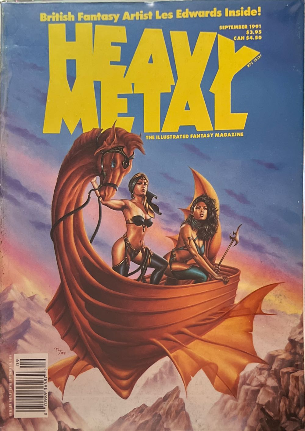 Heavy Metal  (September) magazine collectible [Barcode 07098936587209] - Main Image 1