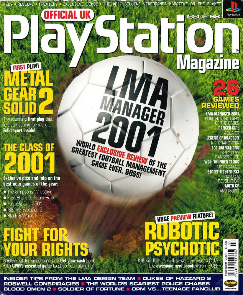 Official U.K. PlayStation Magazine  (February) magazine collectible - Main Image 1