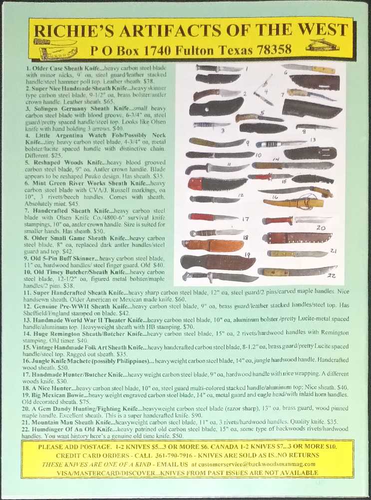 the Backwoodsman  (September) magazine collectible - Main Image 2