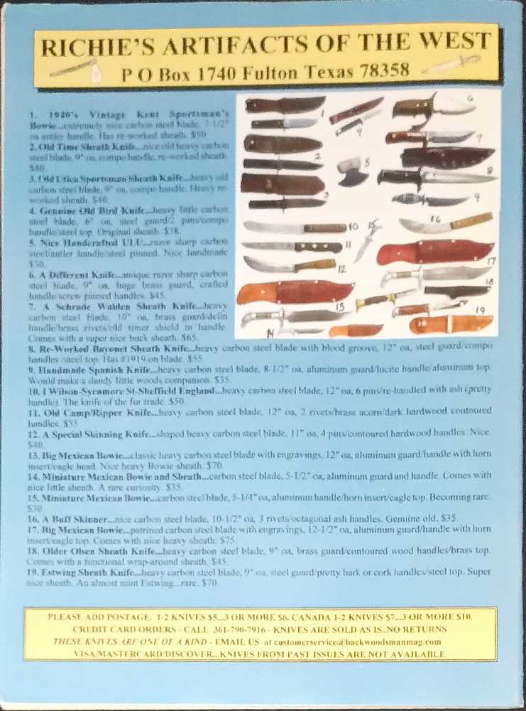 the Backwoodsman  (July) magazine collectible - Main Image 2