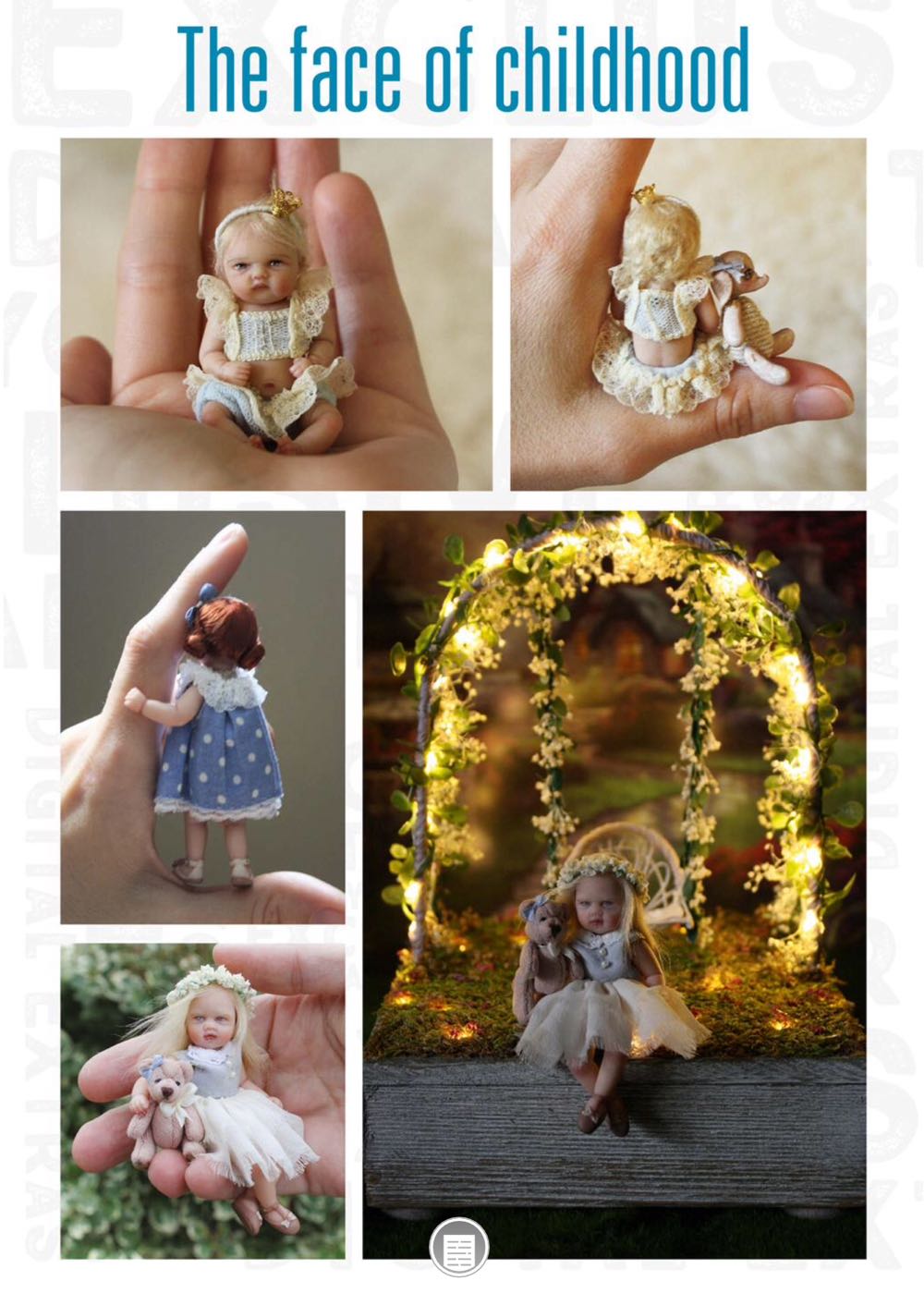 Dolls House & Miniature Scene  2023 February  (February) magazine collectible - Main Image 2