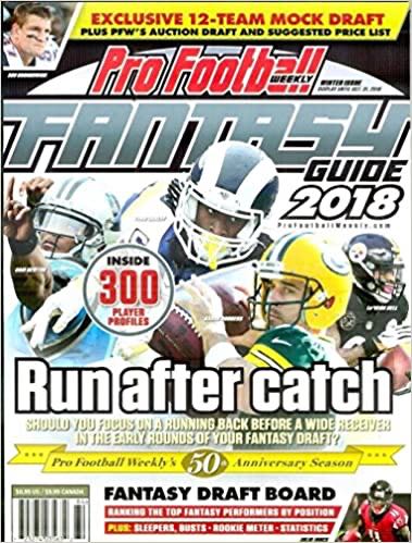 Pro Football Weekly Fantasy Guide 2018  magazine collectible - Main Image 1