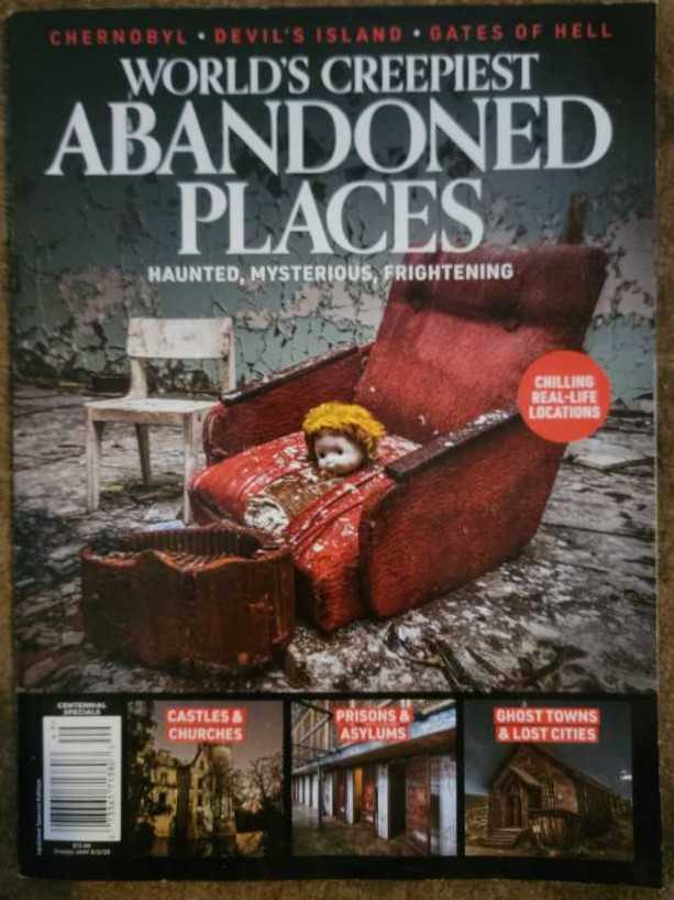 World’s Creepiest Abandoned Places  (March) magazine collectible [Barcode 073361713803] - Main Image 1
