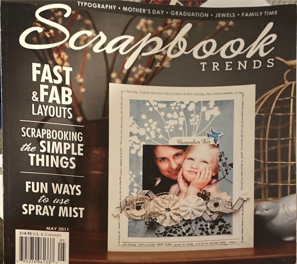 Scrapbook Trends  (May) magazine collectible [Barcode 72527496133705] - Main Image 1