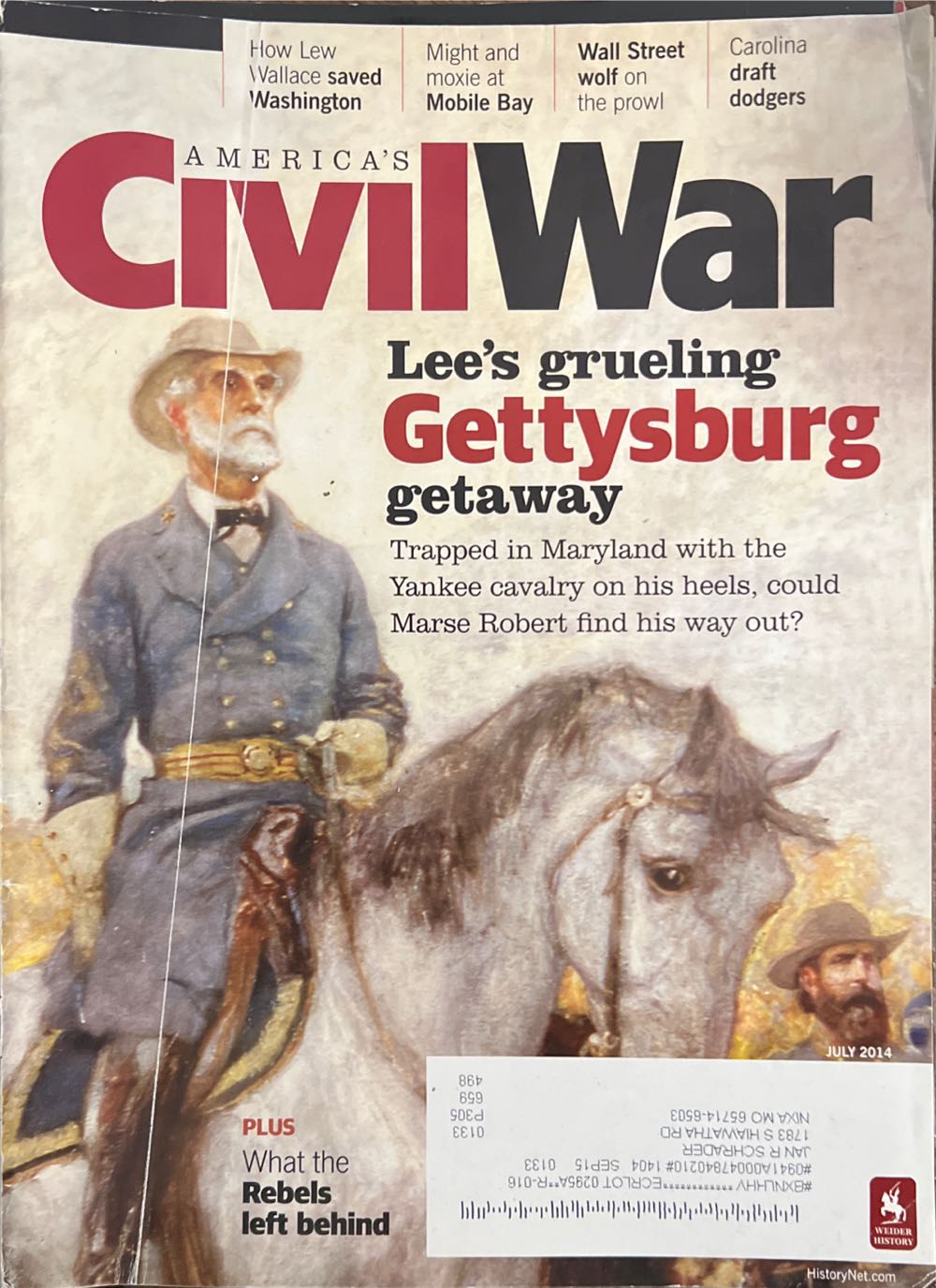 America’s Civil War  (July) magazine collectible - Main Image 1