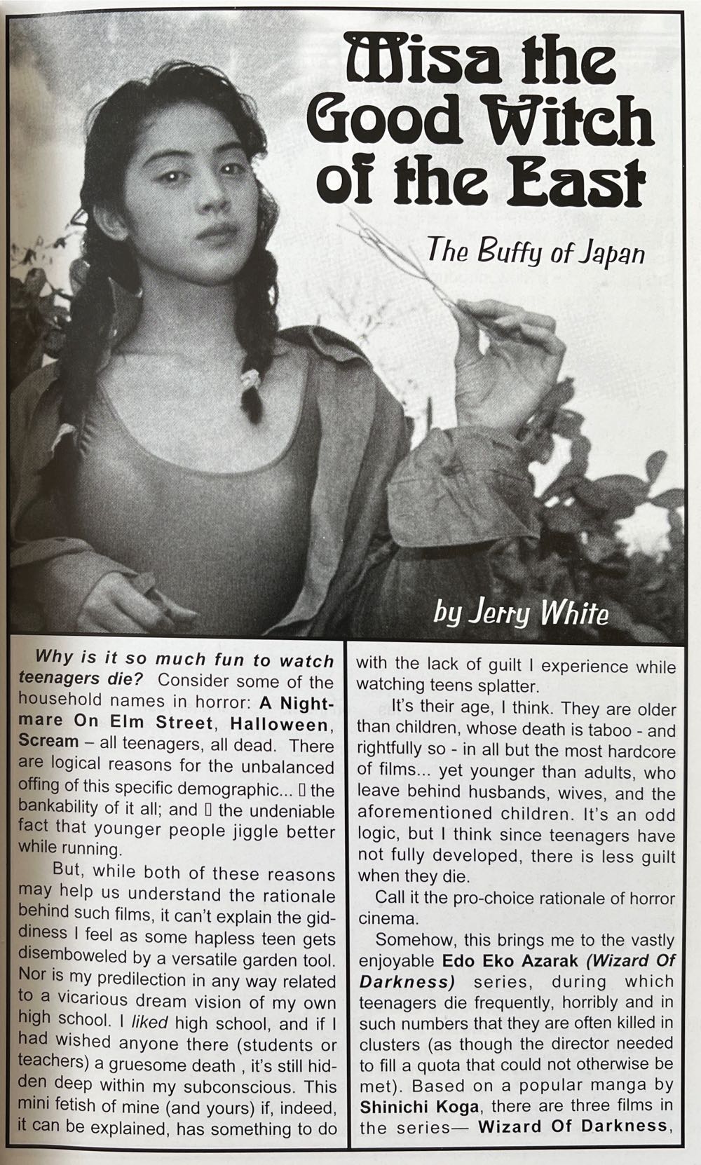 Asian Cult Cinema 30  magazine collectible [Barcode 07447091528730] - Main Image 3