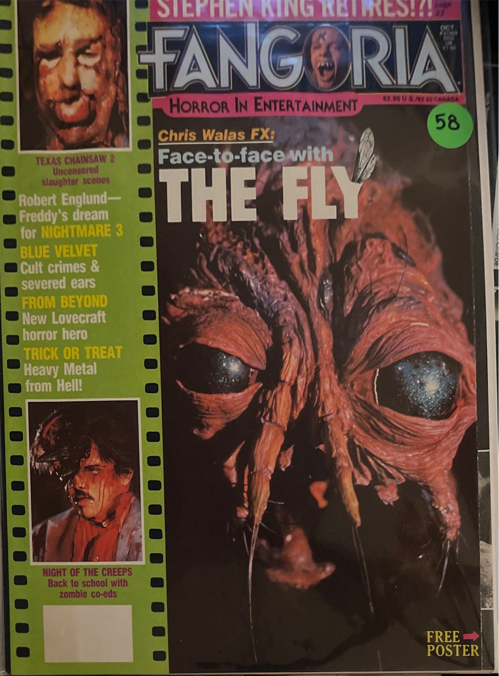 Fangoria  (October) magazine collectible - Main Image 1