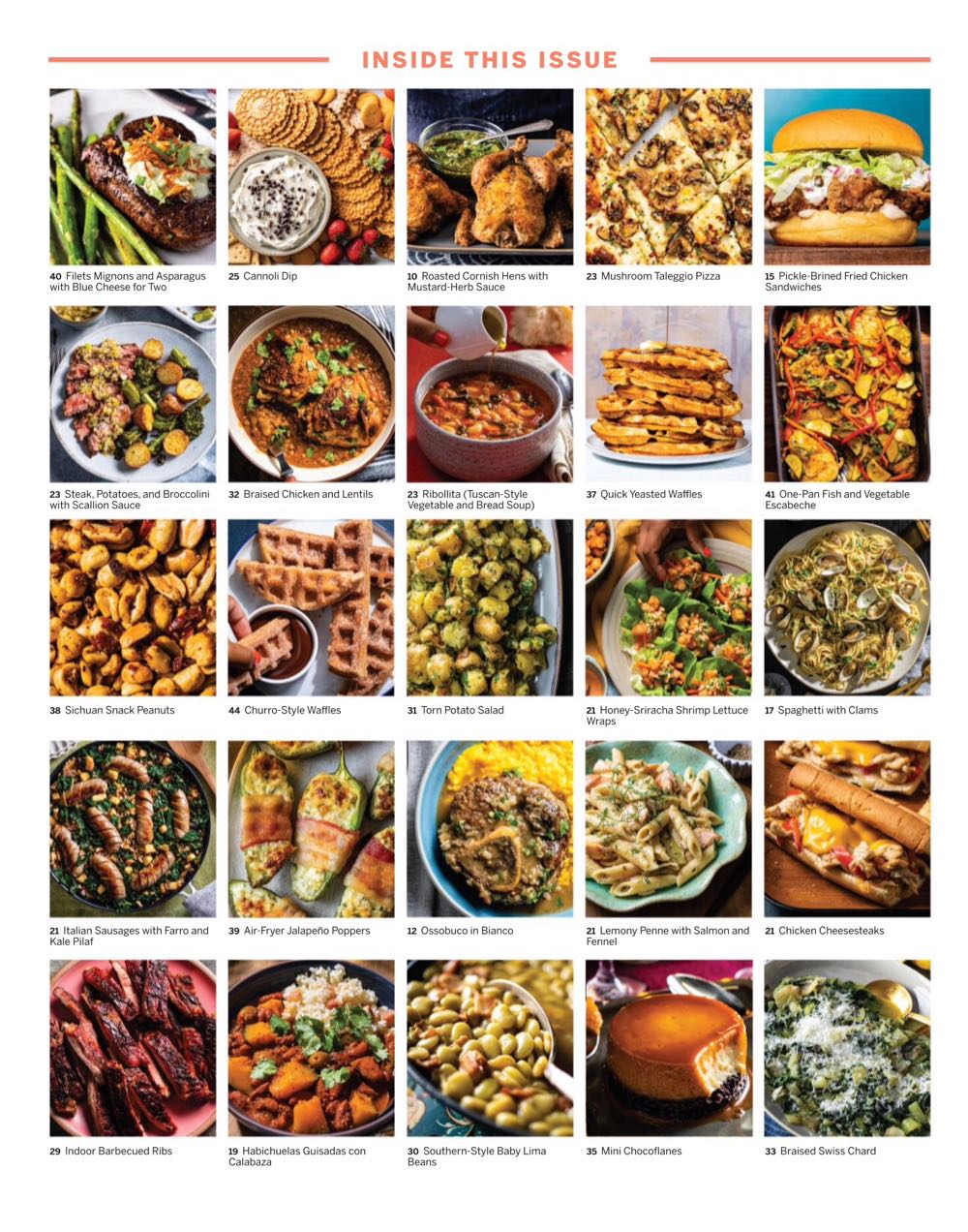 Cook’s Country  2023 February-March  (February) magazine collectible - Main Image 2