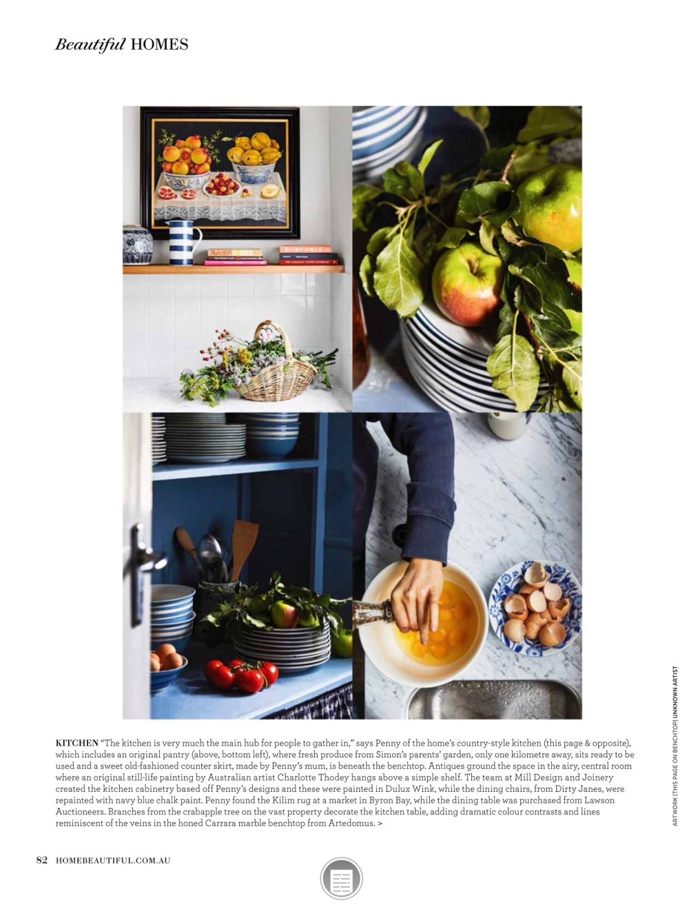 Home Beautiful, Australian  2023 Febuary  (February) magazine collectible - Main Image 2