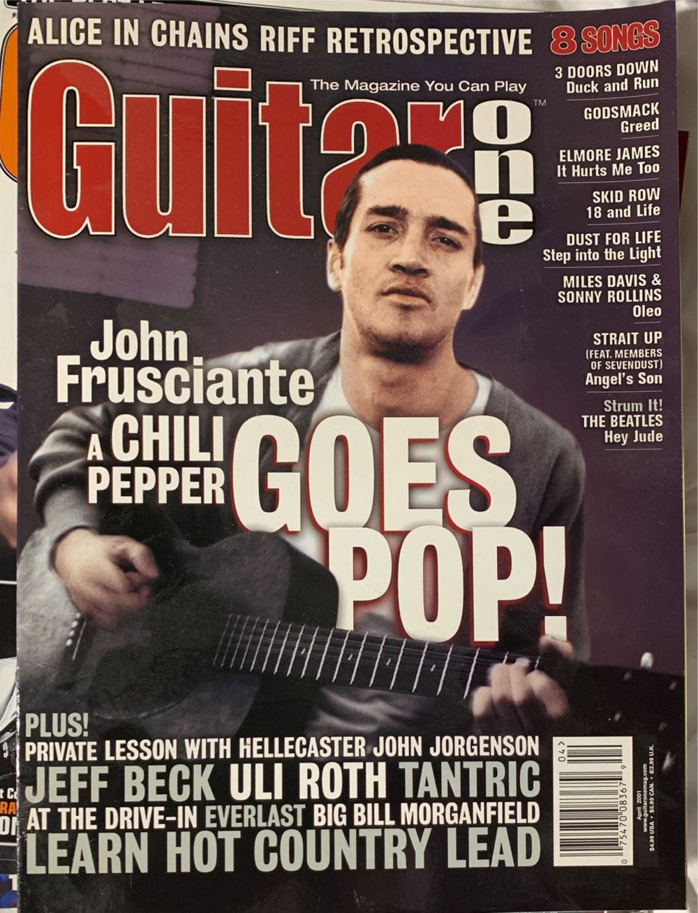 Guitar One  (April) magazine collectible [Barcode 07547008367904] - Main Image 2