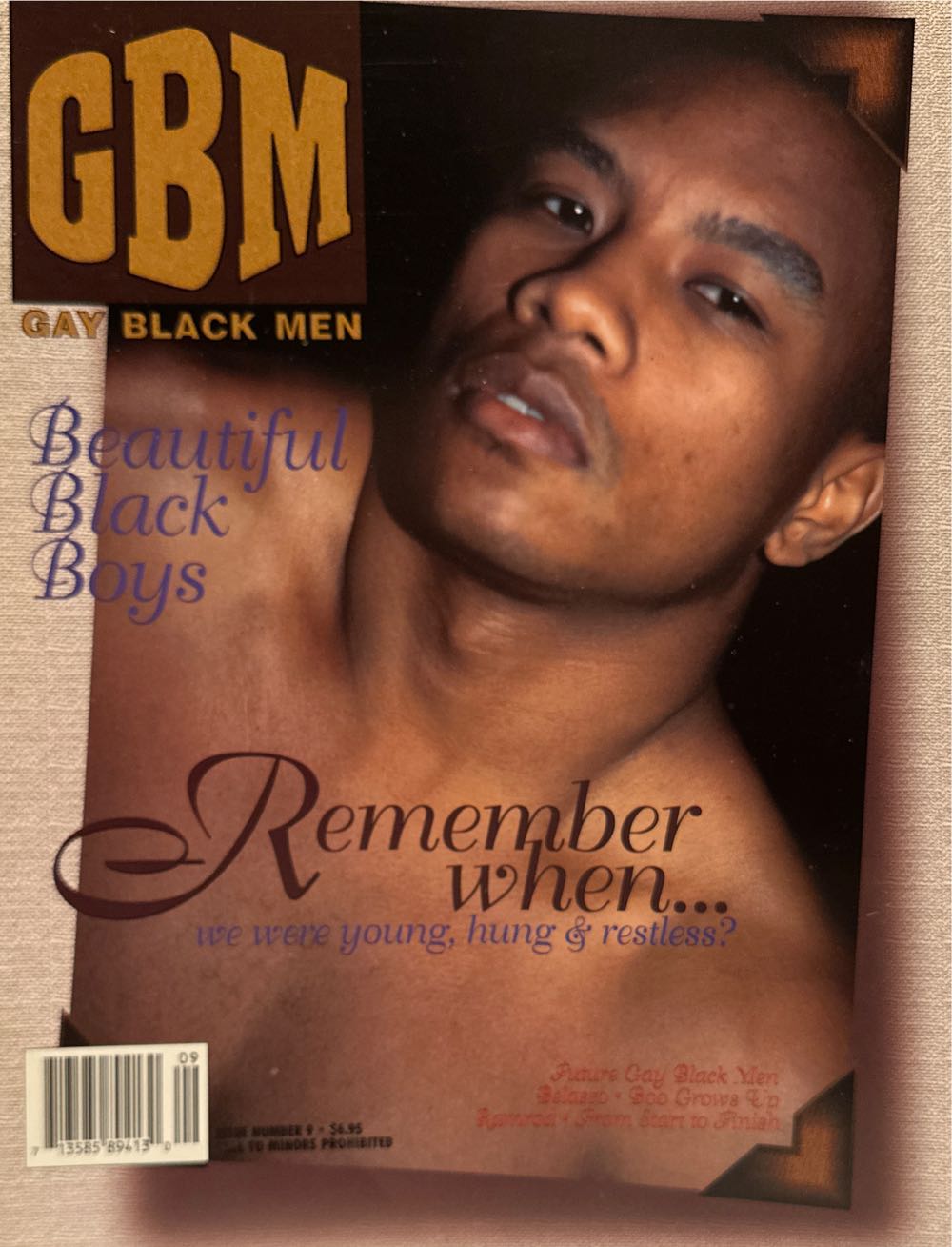 Gay Black Male No.9  (November) magazine collectible - Main Image 1