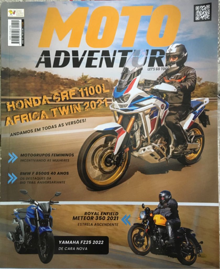 Moto Adventure  (August) magazine collectible - Main Image 1
