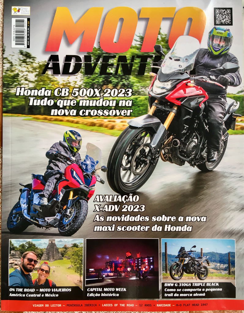 Moto Adventure  (August) magazine collectible - Main Image 1