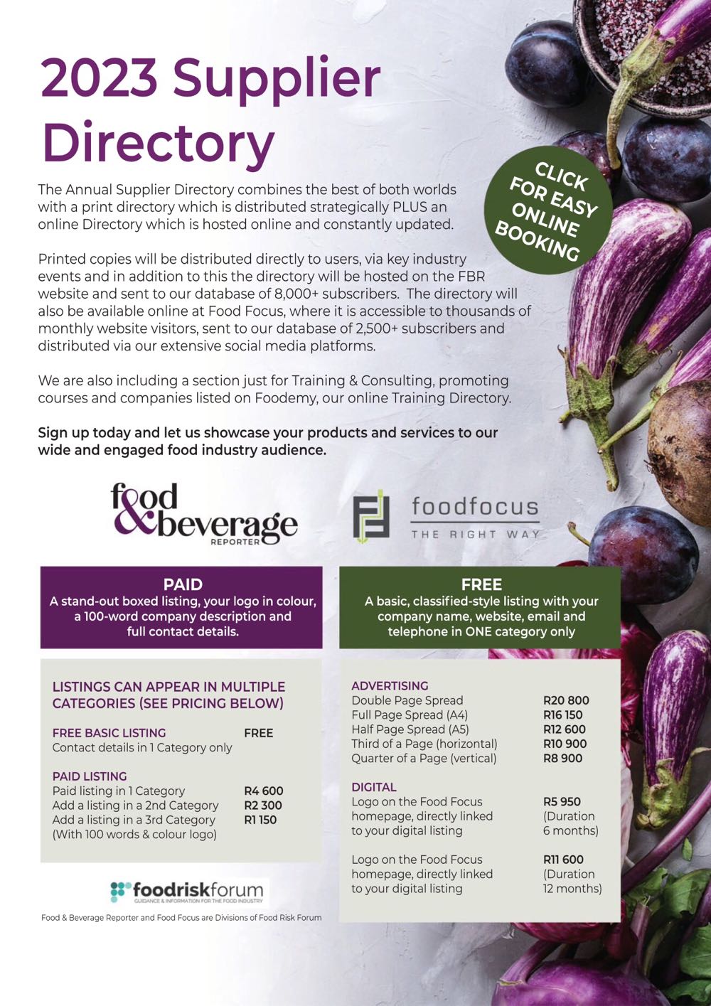 Food & Beverage Reporter  2022 November-December  (November) magazine collectible - Main Image 2