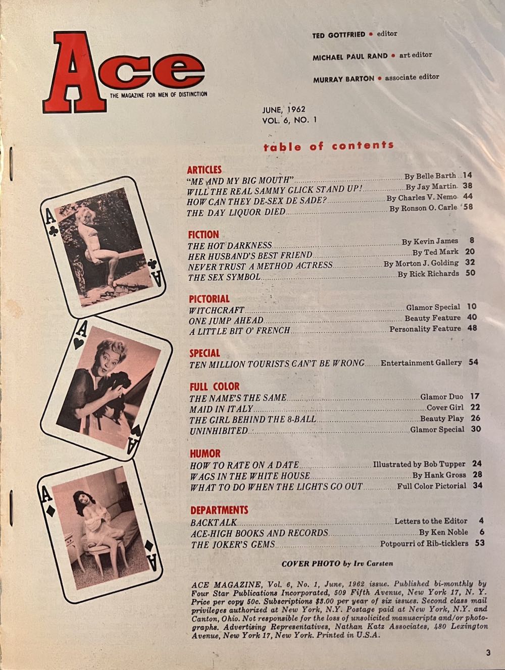 Ace  (June) magazine collectible - Main Image 2