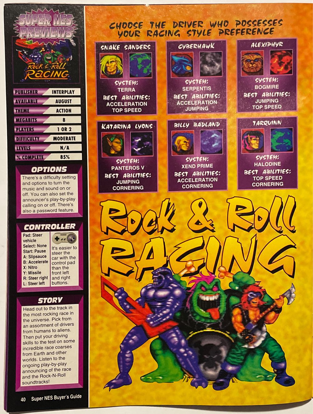 Super NES Buyer’s Guide V3.3  magazine collectible [Barcode 014302791962] - Main Image 3