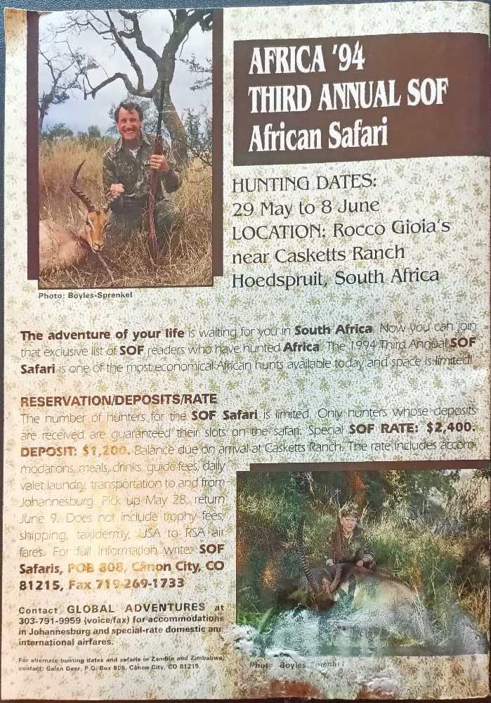 Soldier of Fortune  (March) magazine collectible - Main Image 2